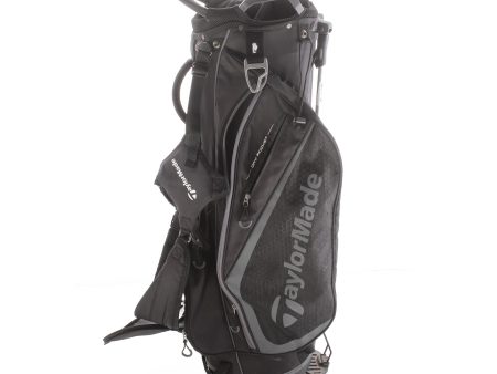 TaylorMade Stand Bag - Black Grey Discount