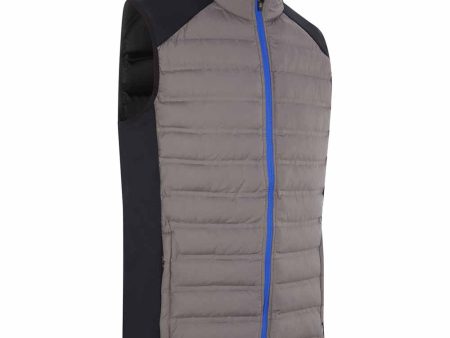 ProQuip Helm Quilt Gilet - Black Grey Fashion