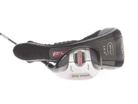 Wilson Staff Fybrid Graphite Mens Right Hand 3 Hybrid 19.5* Regular - Wilson Half Steel + Half Graphite Online Sale