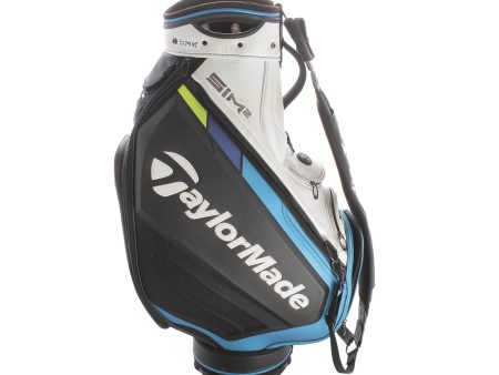 TaylorMade SIM2 Tour Bag - Black White Blue Fashion