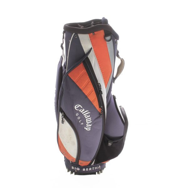 Callaway Big Bertha Cart Bag - Blue Gray Orange on Sale