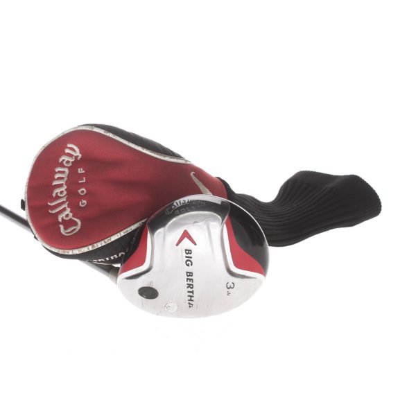 Callaway Big Bertha Graphite Mens Right Hand Fairway 3 Wood 15* Regular - Big Bertha Steelhead Plus Online now