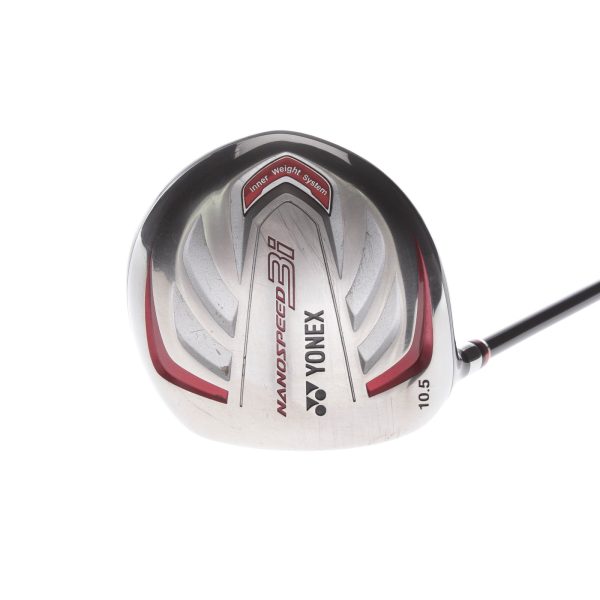 Yonex Nanospeed 3i Graphite Mens Left Hand Driver 10.5* Regular - Yonex NS100-W Online Hot Sale