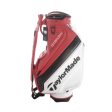 TaylorMade Stealth 2 Cart Bag - White Red Black For Sale