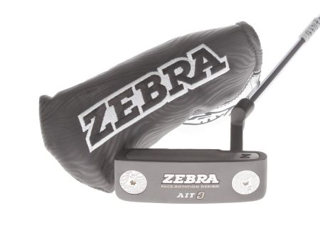 Zebra AIT4 Mens Right Hand Putter 35  Blade - Zebra For Sale