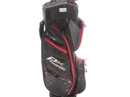 PowaKaddy Cart Bag - Red Black Grey Online now