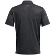 Under Armour Playoff 3.0 Printed Polo Shirt - Anthracite Black Sale