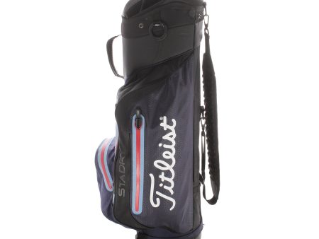 Titleist Staydry Cart Bag - Blue Blue Red Cheap