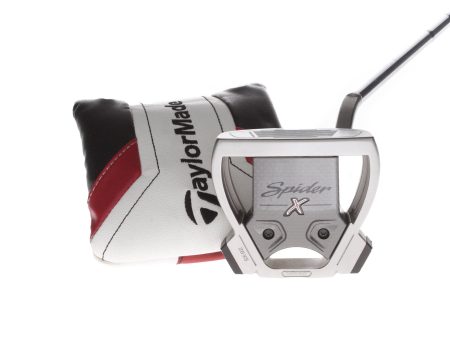 TaylorMade Spider X Mens Right Hand Putter 33  Mallet - Super Stroke Pistol GTR 1.0 For Discount