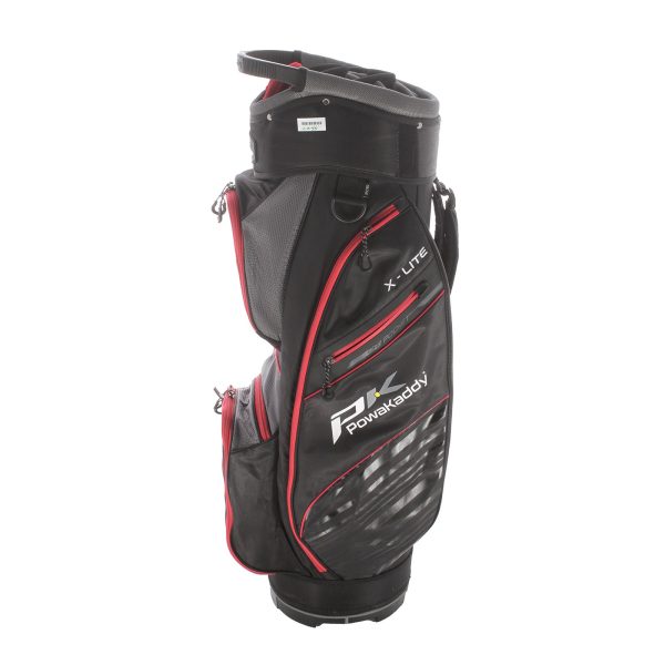 PowaKaddy Cart Bag - Red Black Grey Online now