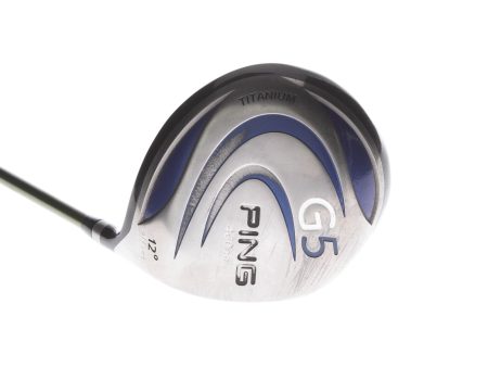 Ping G5 Graphite Mens Right Hand Driver 12* Regular - Aldila NV 65-R 350 Online Sale