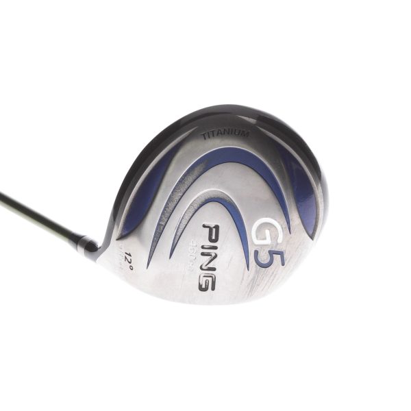 Ping G5 Graphite Mens Right Hand Driver 12* Regular - Aldila NV 65-R 350 Online Sale